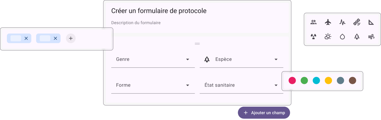 Créer des formulaires personnalisés sur Kalisio Field